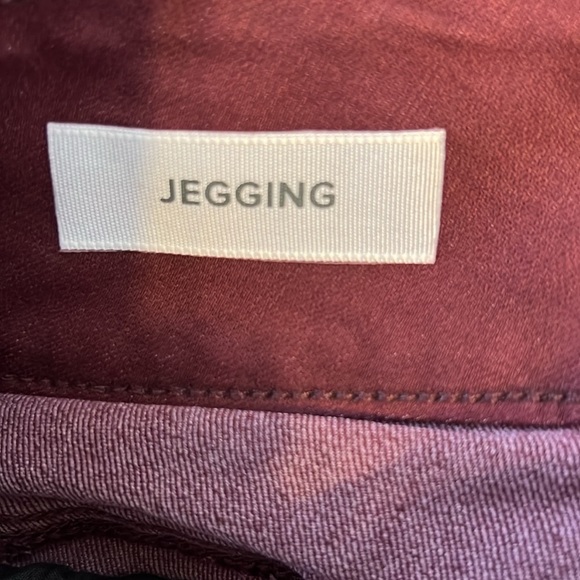 Torrid Jegging - Super Stretch Burgundy Red Women's Burgundy Jeans 16T - Picture 5 of 7